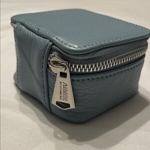 Aimee Kestenberg Slate Leather Pouch